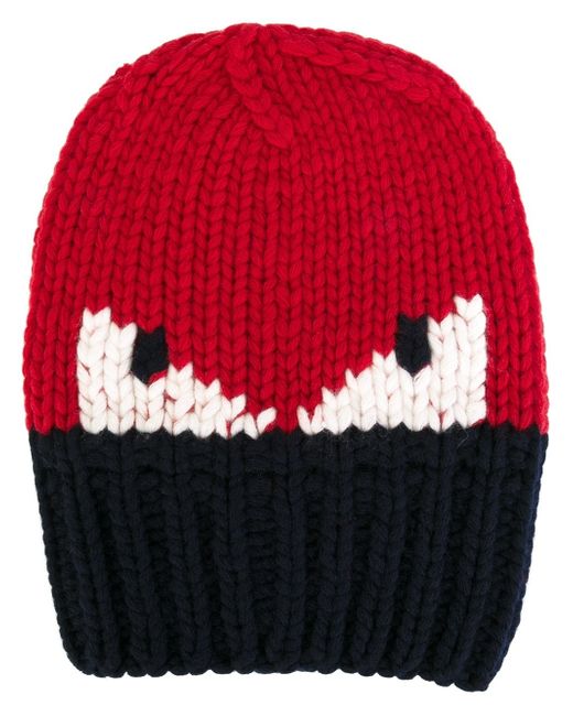 fendi bug eyes beanie