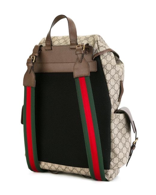 Gucci - Gg Supreme Backpack - Men - Leather - One Size in Brown for Men | Lyst