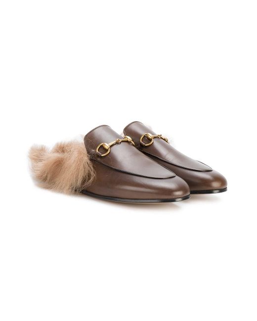 princetown fur lined mule
