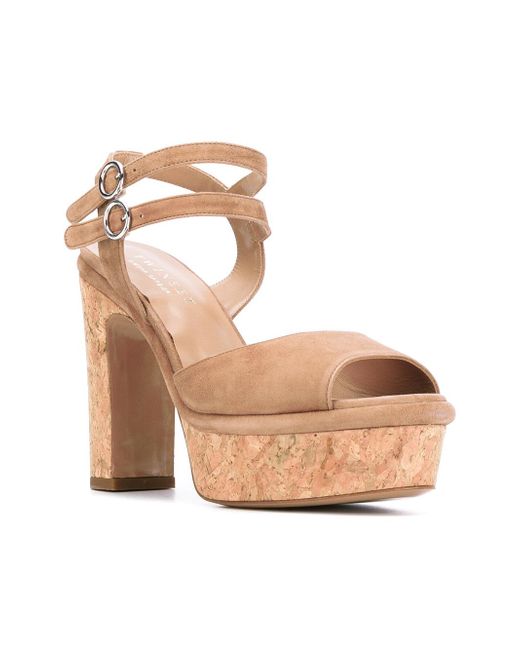 wooden sole sandals set wooden platform sole sandals in lyst wooden sole sandals set wooden platform sole sandals in lyst