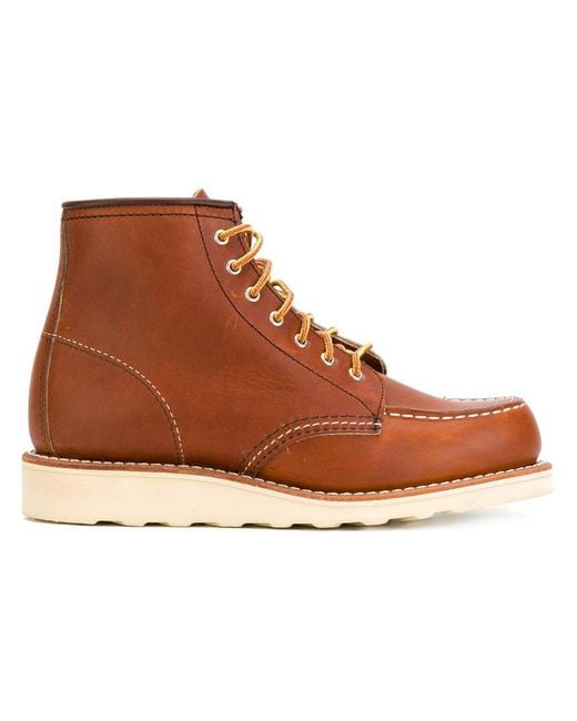 Red Wing Lace-up Loafer Boots in Brown - Lyst