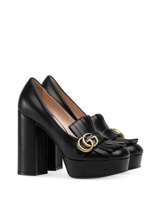 gucci platform loafers sale