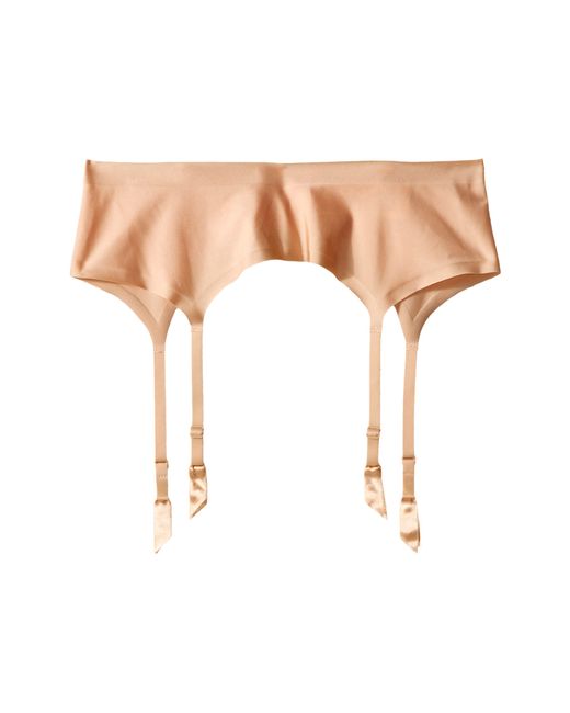 Wolford Satin Stocking Belt in Beige (Cream Tan) Lyst