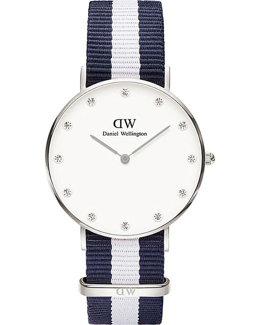 daniel wellington 0963dw glasgow stainless steel in black stainless steel lyst daniel wellington 0963dw glasgow stainless steel in black stainless steel lyst