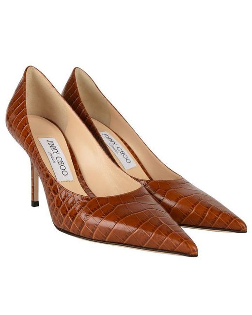 jimmy choo croc pumps