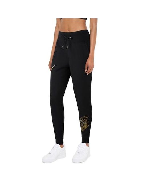 nike metallic pants