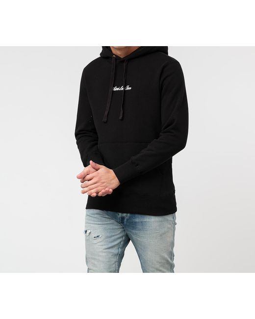 aime leon dore hoodie black