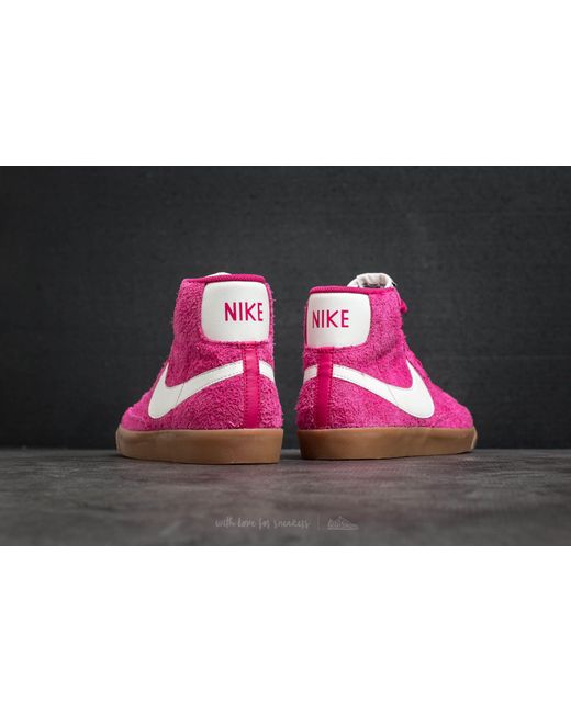 Lyst - Nike Wmns Blazer Mid Suede Vintage Sport Fuchsia/ Sail-sail ... Nike - Multicolor Wmns Blazer Mid Suede Vintage Sport Fuchsia/ Sail-sail - Lyst ...