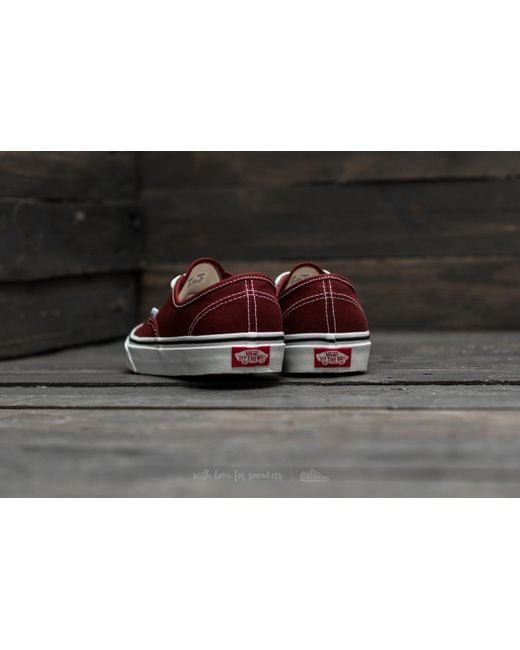 vans authentic madder vans authentic madder