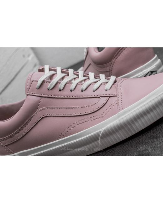 vans pale pink old skool embossed sidewall trainers vans pale pink old skool embossed sidewall trainers