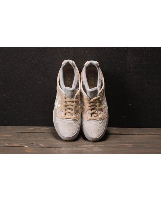 asics gel lyte v glacier grey & cream asics gel lyte v glacier grey & cream