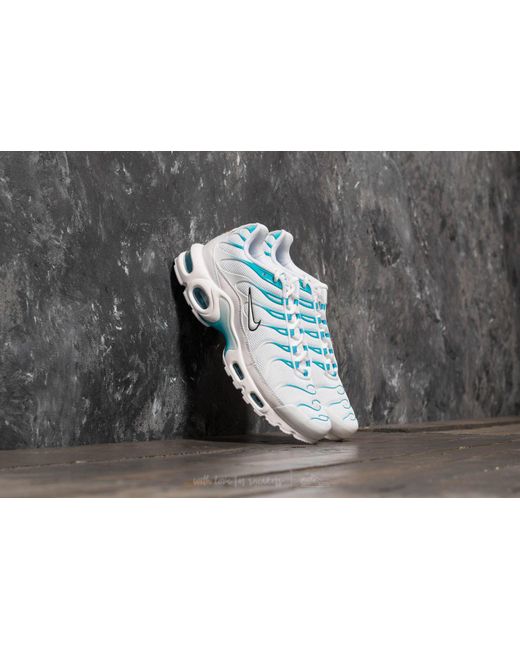 air max white and light blue