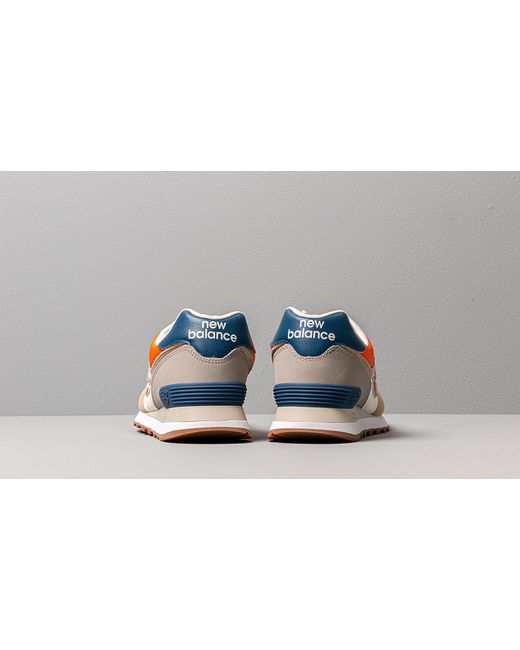 New Balance 574 Beige Blue Orange for Men Lyst New Balance 574 Beige Blue Orange | Footshop