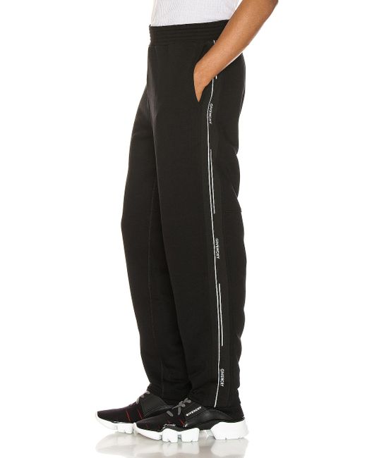 Givenchy Synthetic Jogging Pants in Black for Men - Lyst