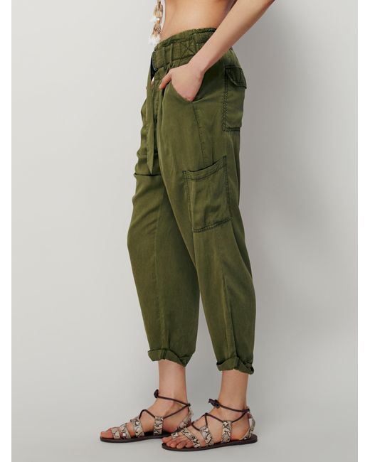 free people green pants