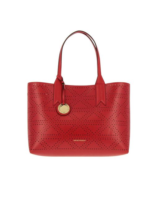 armani bag red