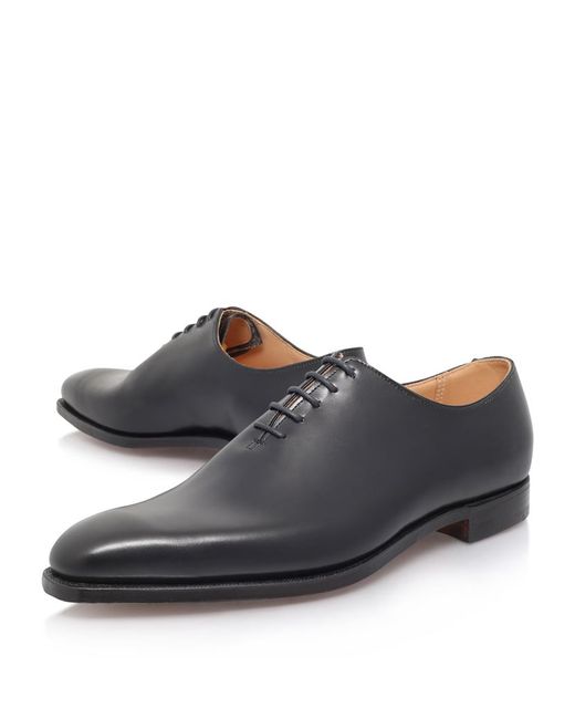Crockett and jones Alex Wholecut Oxford Shoe in Black for Crockett and jones Alex Wholecut Oxford Shoe in Black for
