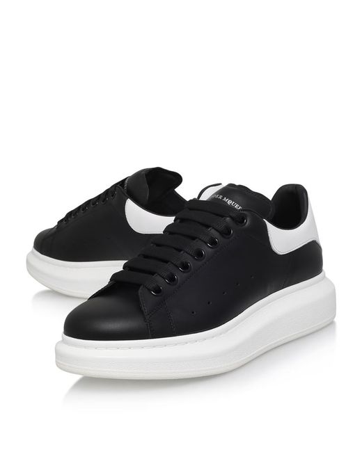 Alexander mcqueen Leather Show Sneakers in White for Men | Lyst