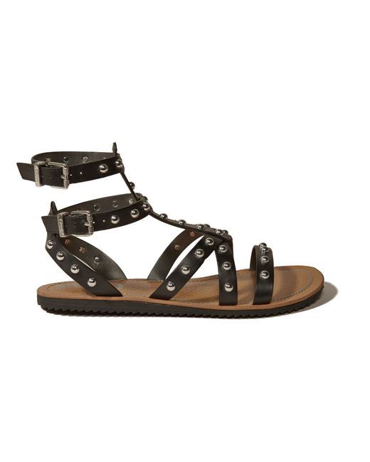 hollister sandals hollister circus by sam edelman shane sandals in black lyst hollister sandals hollister circus by sam edelman shane sandals in black lyst
