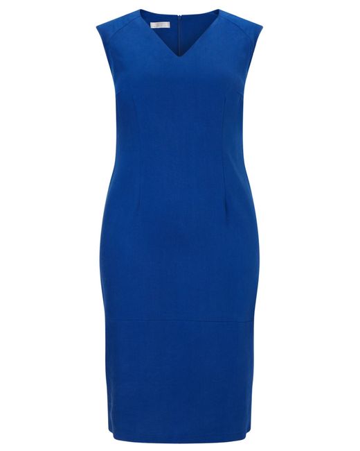 Windsmoor Tencel Dress in Blue - Save 61% | Lyst