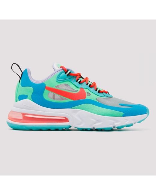 mint green nike react 270