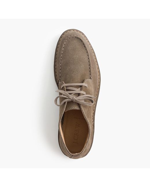 Bottes J.Crew Homme En Daim Gris - Taille US 10 - Bottines - Occasion