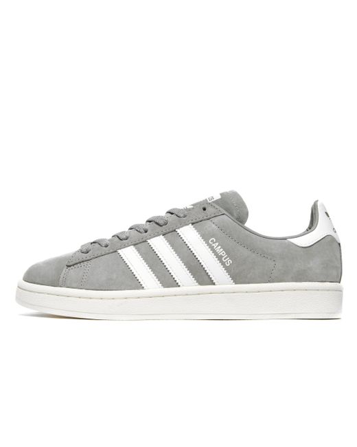 Lyst - Adidas Grey Suede Campus Sneakers in Gray for Men - Save 43%