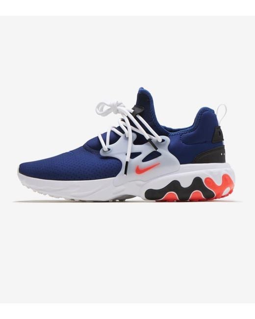 nike react prestos blue
