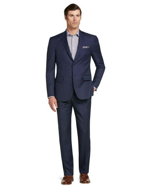 Lyst Jos. a. bank Signature Gold Collection Tailored Fit Plaid Suit