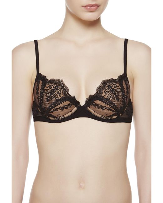 La Perla Push Up Bra In Black Save 54 Lyst 