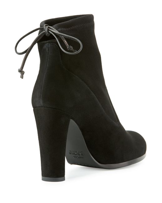 stuart weitzman tie back bootie