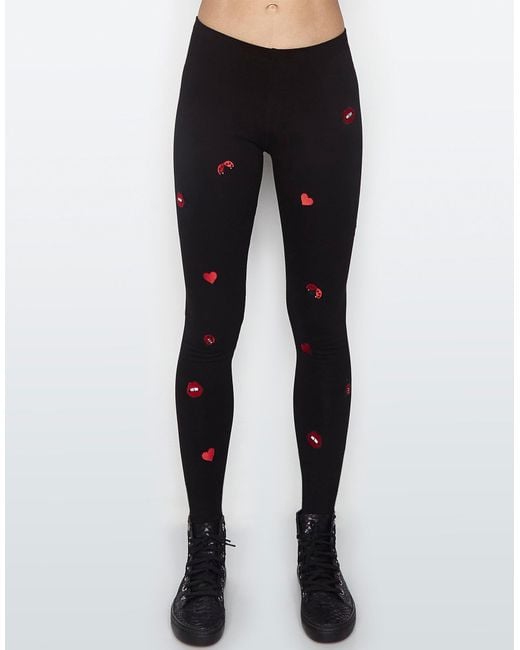 Lauren Moshi Synthetic Aaliyah Ladybug Love Kiss Fitted Legging in ...