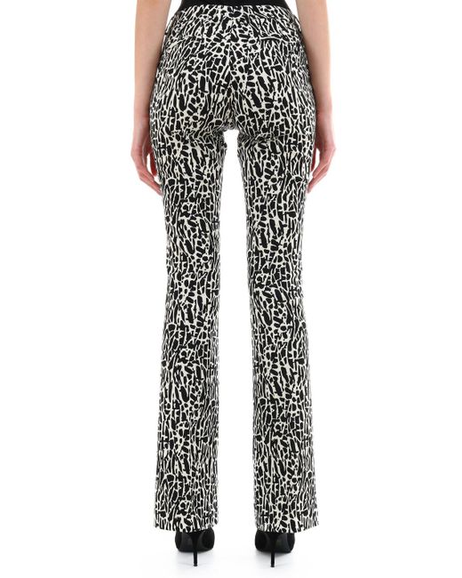 PT01 Black And White Pants in Black - Lyst