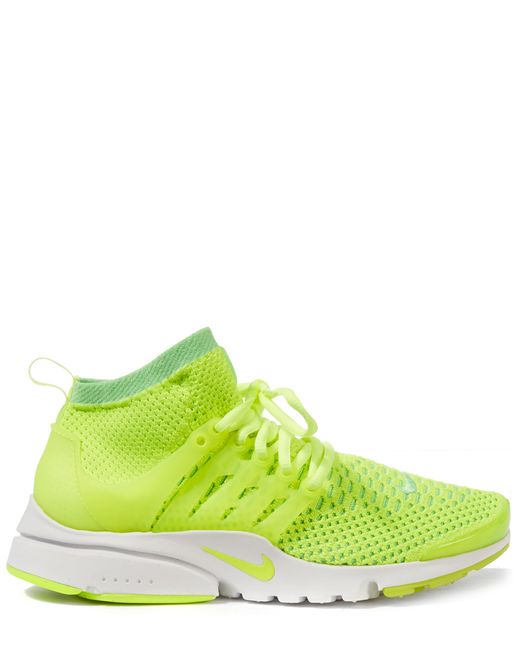 nike trainers lime green