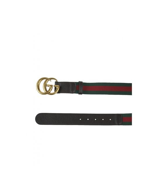 gucci belt tape Belt  in Gg Web Tape Brown  Gucci Brown With Lyst