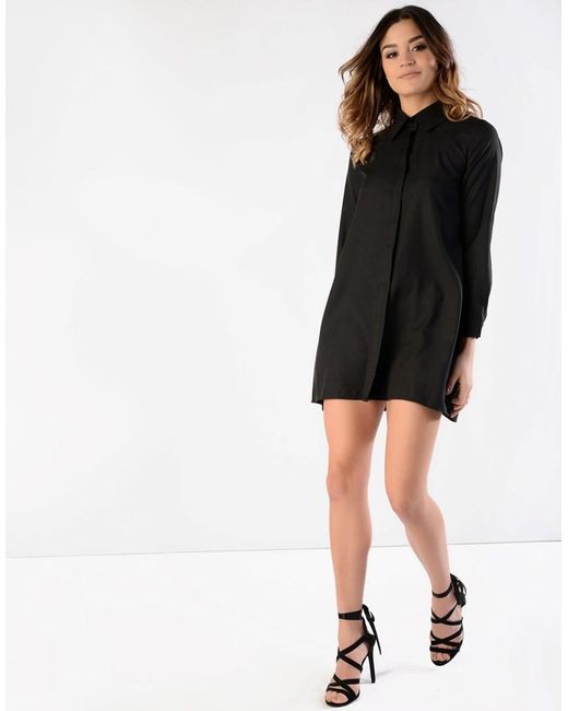 petite shirt dress