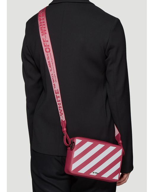 Lyst - Off-White c/o Virgil Abloh Diagonal Fannypack Belt Bag In Pink in Pink