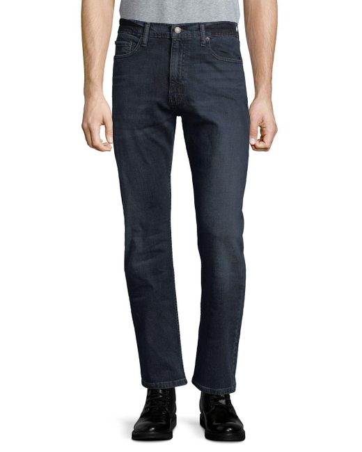 levi's 513 dark blue