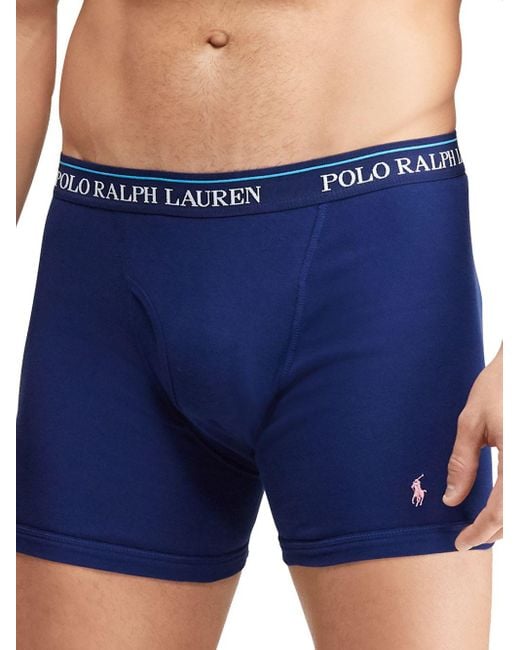 Polo Ralph Lauren 3-pack Boxer Briefs for Men - Lyst