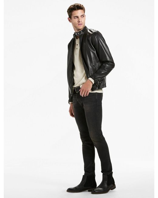 Lucky Brand Clean Bonneville In Black For Men Lyst Lucky Brand Black Clean Bonneville For Men Lyst