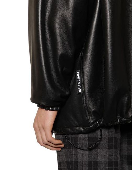 balenciaga logo zip up track jacket