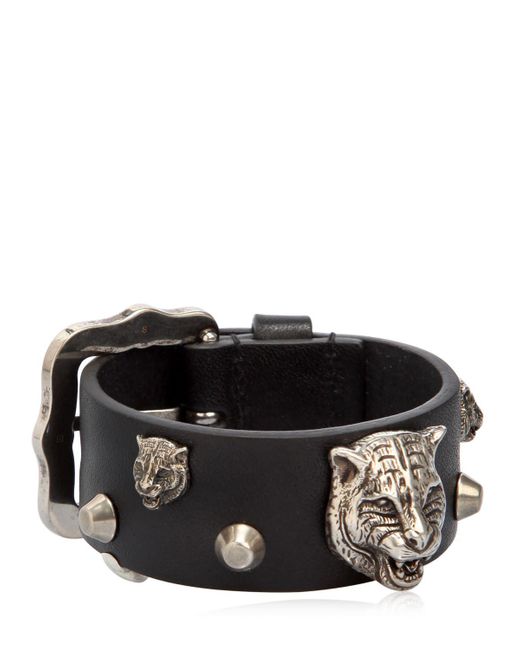 gucci tiger head bracelet