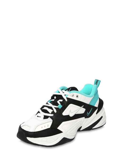 m2k tekno leather sneakers