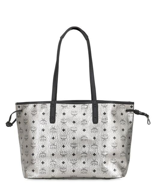 Mcm Shopper Project Visetos Reversible Tote Bag in White - Save 1% | Lyst