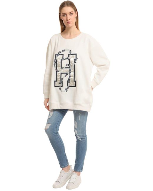 tommy hilfiger oversized sweatshirt