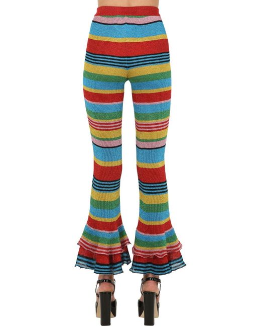 moschino striped pants
