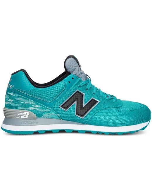 New balance Men's 574 Summer Waves Casual Sneakers From Finish Line in ...