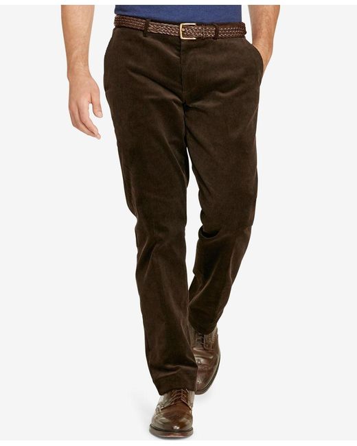 polo ralph lauren stretch classic fit corduroy pants