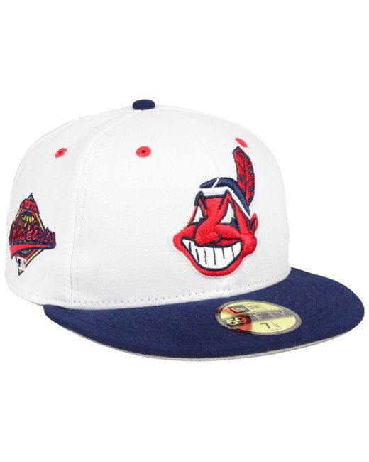 retro cleveland indians hat