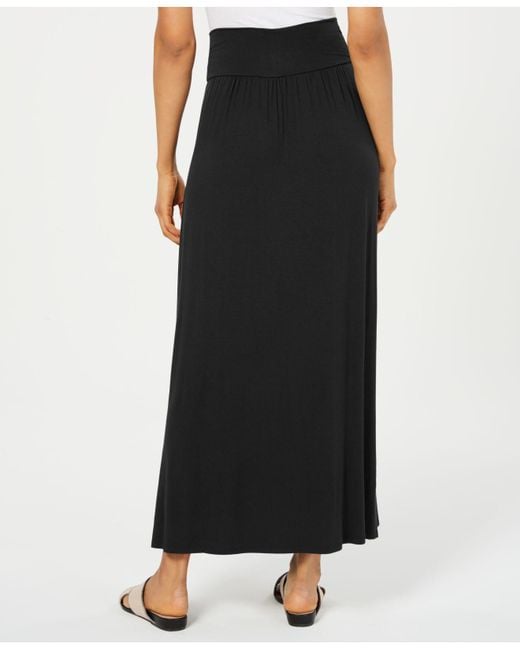 Style & Co. Pull-on Pocket Maxi Skirt, Created For Macy's in Black ...